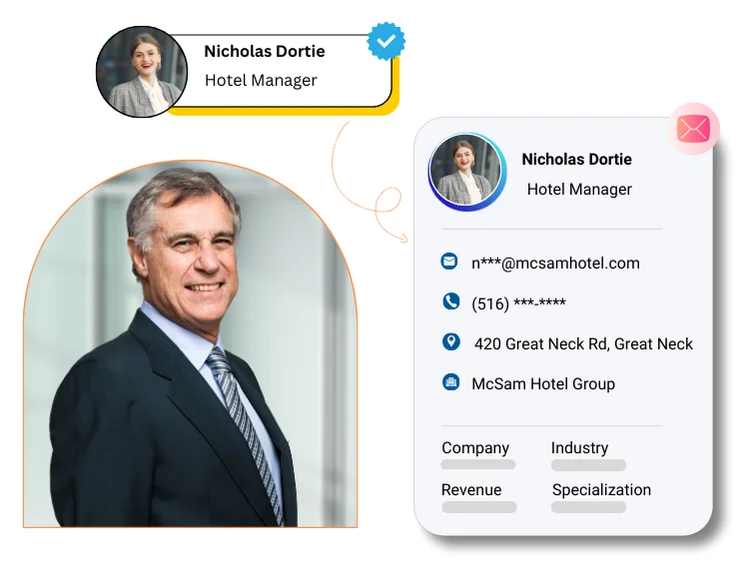 hotel managers email list