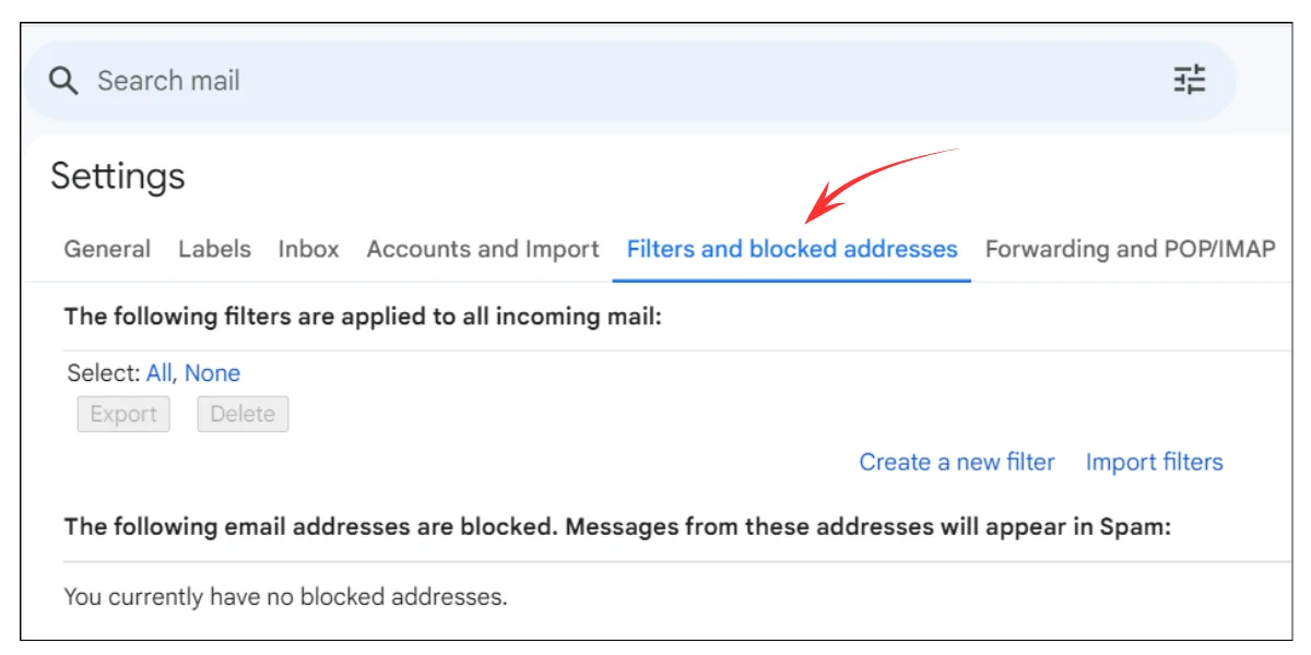 filters-and-blocked-addresses